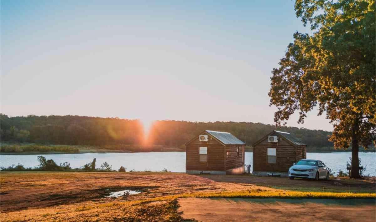 Lakefront Cedar Cabin - 6 Mead المظهر الخارجي الصورة